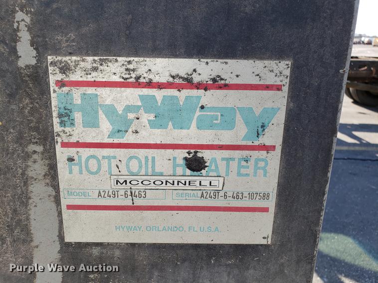 image for item DD3948 Hy Way A249T-6-463 hot oil tank heater