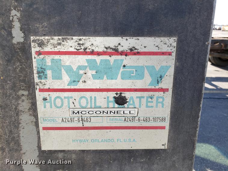 image for item DD3948 Hy Way A249T-6-463 hot oil tank heater