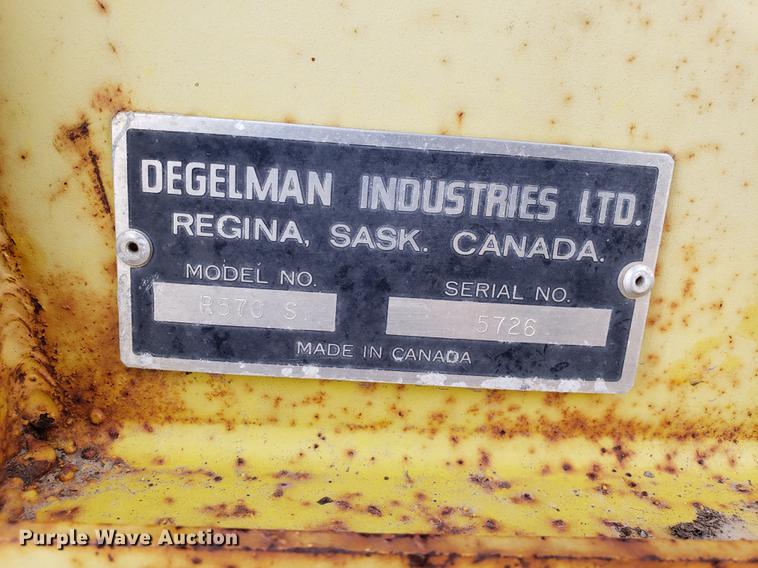 image for item DD3959 Degelman LTD R570S rock picker