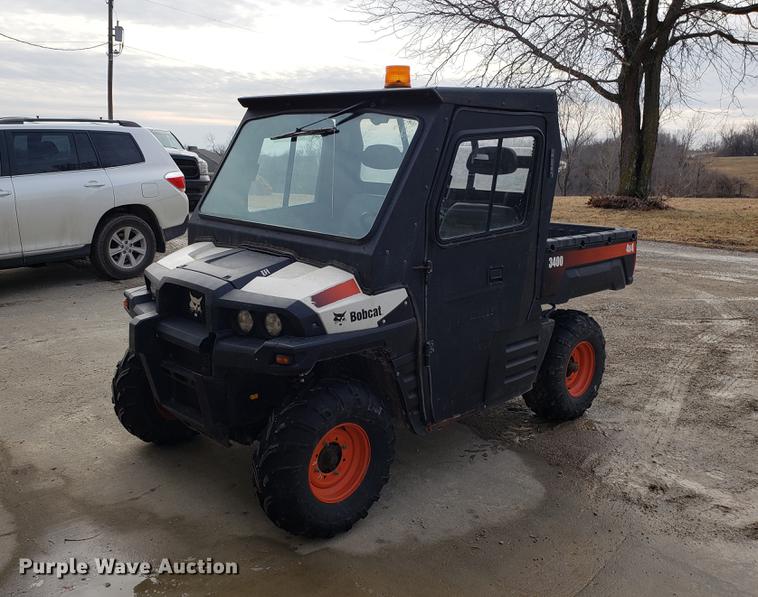 image for item DD3963 2013 Bobcat 3400 UTV