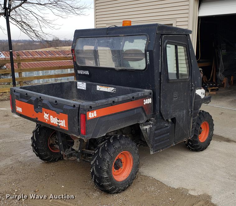 image for item DD3963 2013 Bobcat 3400 UTV