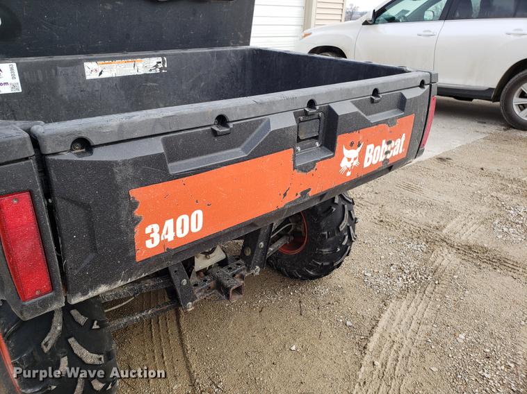 image for item DD3963 2013 Bobcat 3400 UTV