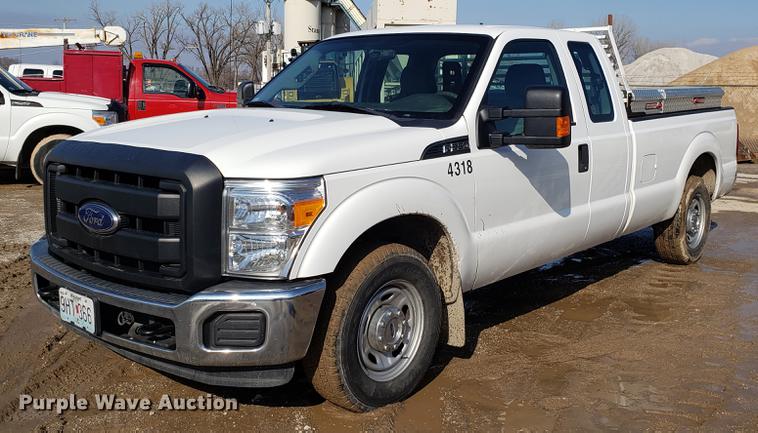 image for item DD3980 2014 Ford F250 Super Duty SuperCab pickup truck