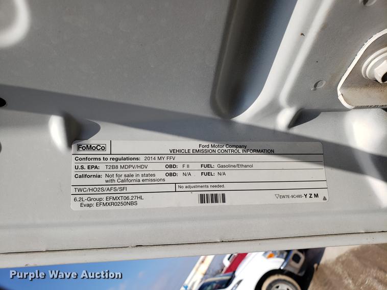 image for item DD3980 2014 Ford F250 Super Duty SuperCab pickup truck