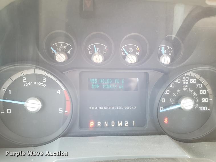 image for item DD3981 2012 Ford F450 Super Duty utility truck