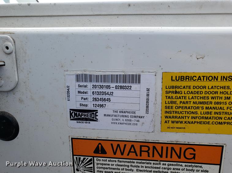 image for item DD3981 2012 Ford F450 Super Duty utility truck