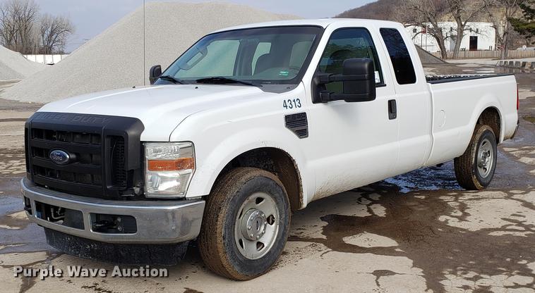 image for item DD3982 2008 Ford F250 Super Duty SuperCab pickup truck