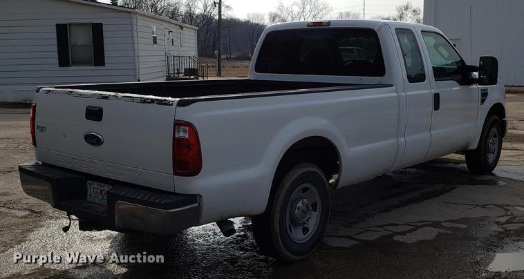 image for item DD3982 2008 Ford F250 Super Duty SuperCab pickup truck