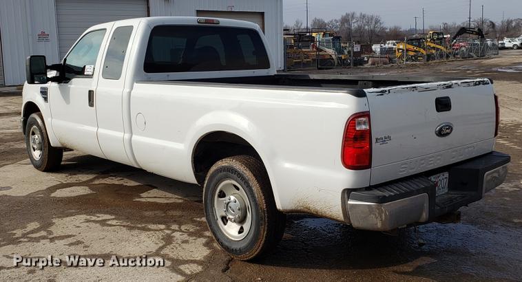 image for item DD3982 2008 Ford F250 Super Duty SuperCab pickup truck
