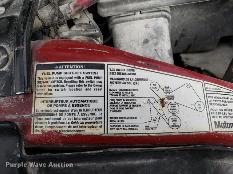 image for item DD3983 1999 Ford F550 utility truck