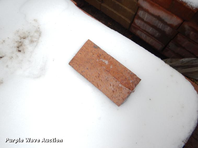 image for item DE0013 Approximately 4,400 landscape bricks, blocks, and pavers