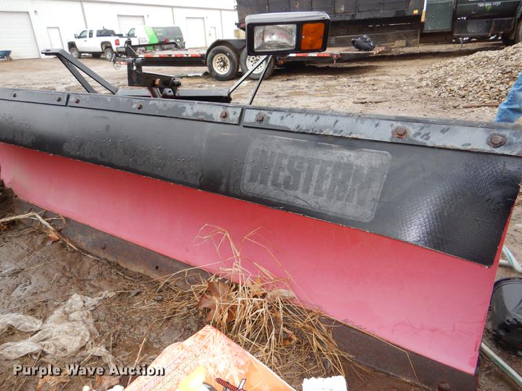 image for item DE0088 (2) Western snow plows