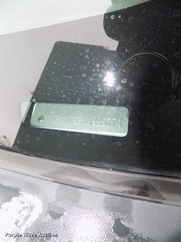 image for item DE7599 2010 Ford F150 XLT SuperCab pickup truck