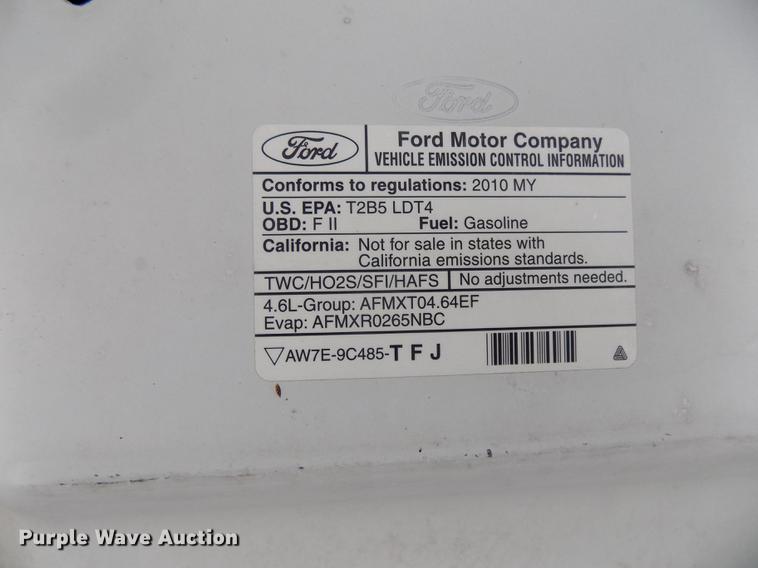 image for item DE7610 2010 Ford F150 XLT SuperCab pickup truck