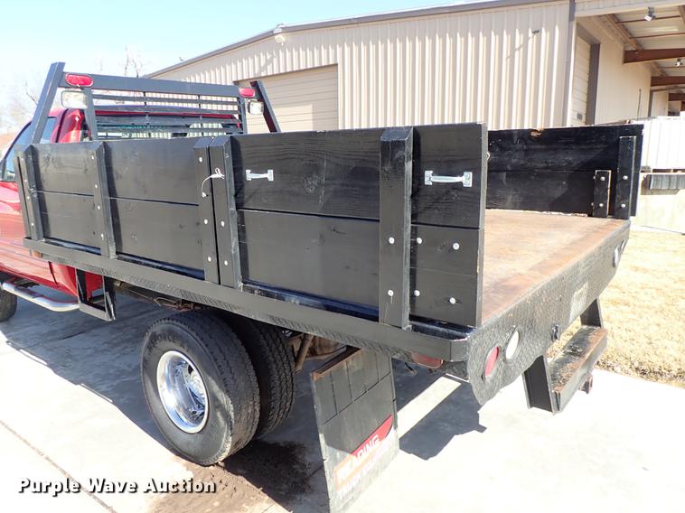 image for item DF8737 2000 Dodge Ram 3500 dump bed pickup truck