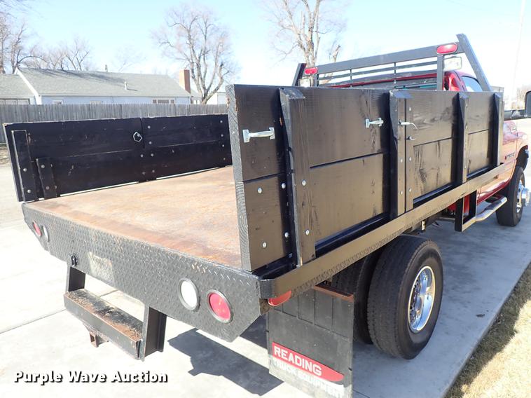 image for item DF8737 2000 Dodge Ram 3500 dump bed pickup truck