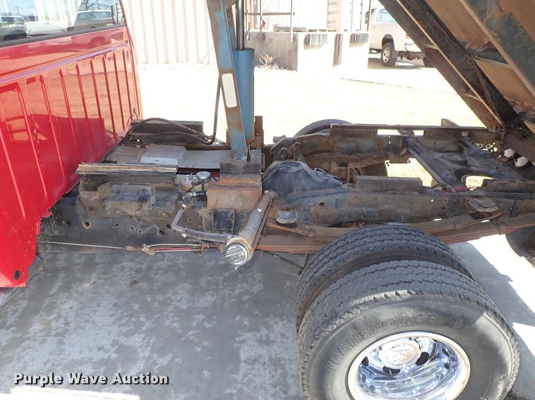 image for item DF8737 2000 Dodge Ram 3500 dump bed pickup truck