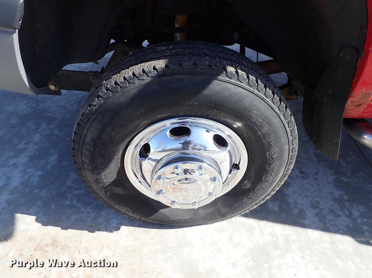 image for item DF8737 2000 Dodge Ram 3500 dump bed pickup truck