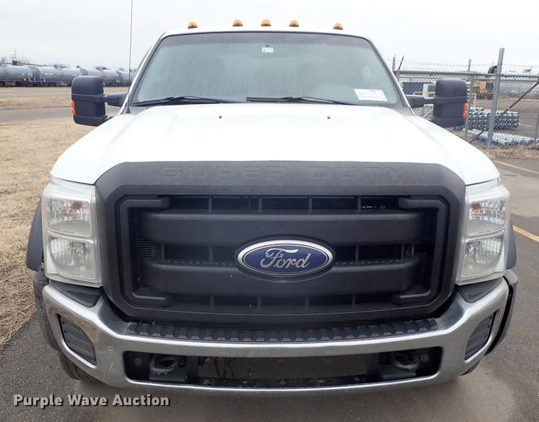 image for item DF8746 2011 Ford F550 Crew Cab utility truck
