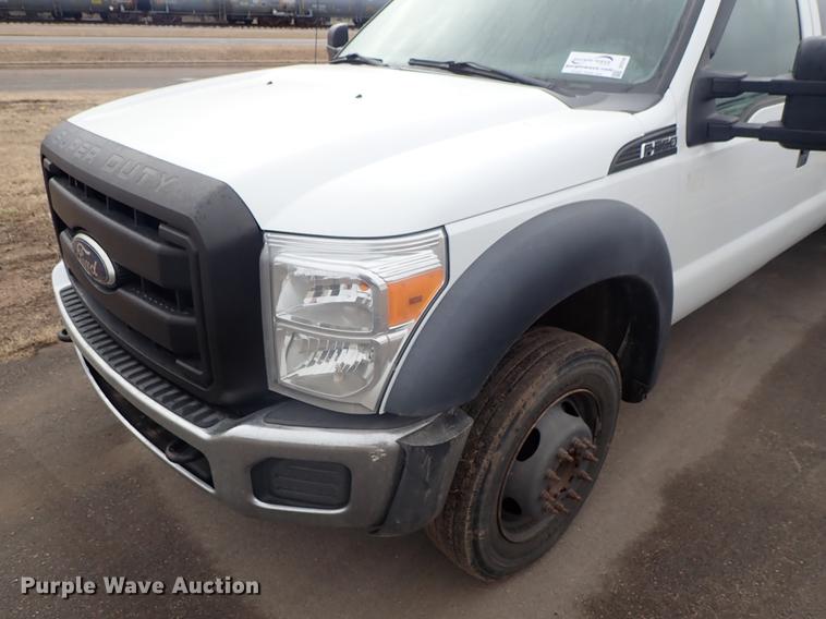 image for item DF8746 2011 Ford F550 Crew Cab utility truck