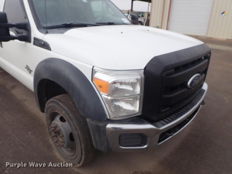 image for item DF8746 2011 Ford F550 Crew Cab utility truck