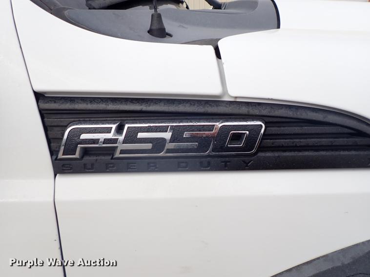 image for item DF8746 2011 Ford F550 Crew Cab utility truck