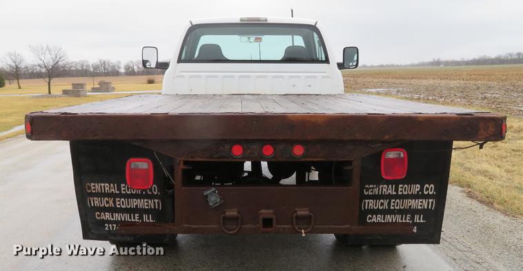 image for item DG3843 2002 Dodge Ram 3500 flatbed pickup truck