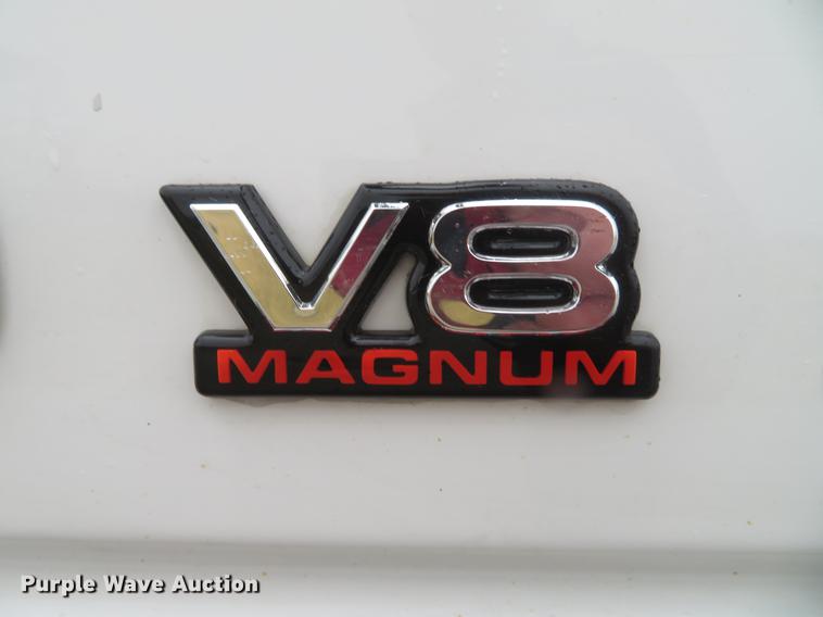 image for item DG3843 2002 Dodge Ram 3500 flatbed pickup truck