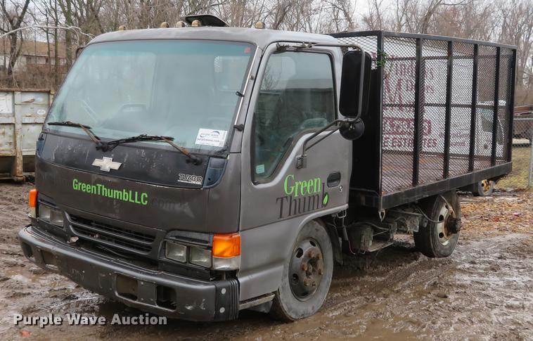image for item DG3845 1995 Chevrolet W4500 dump truck