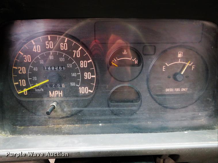 image for item DG3845 1995 Chevrolet W4500 dump truck