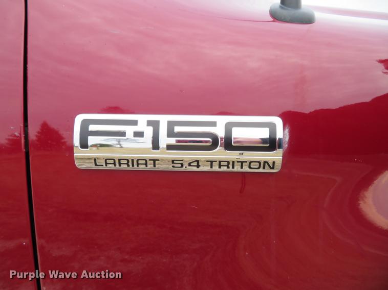 image for item DG3850 2004 Ford F150 Lariat SuperCrew pickup truck