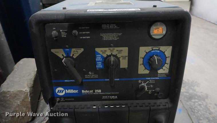 image for item DI9350 Miller Bobcat 250 welder/generator