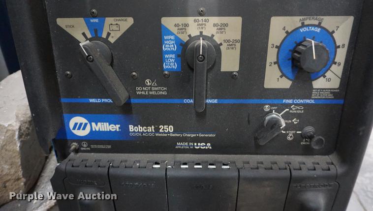 image for item DI9350 Miller Bobcat 250 welder/generator