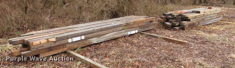 image for item DN9111 Approximately 74 wood posts