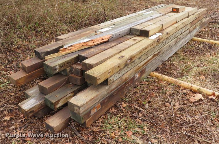 image for item DN9111 Approximately 74 wood posts