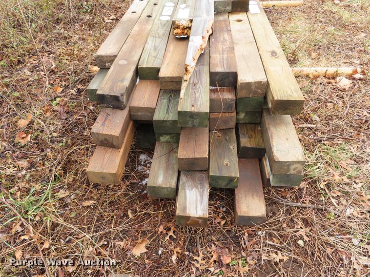 image for item DN9111 Approximately 74 wood posts