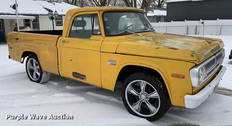 image for item DY9797 1970 Dodge D100 pickup truck