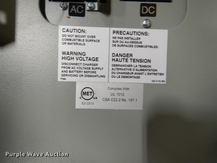 image for item EA9223 C&D Technologies battery charger