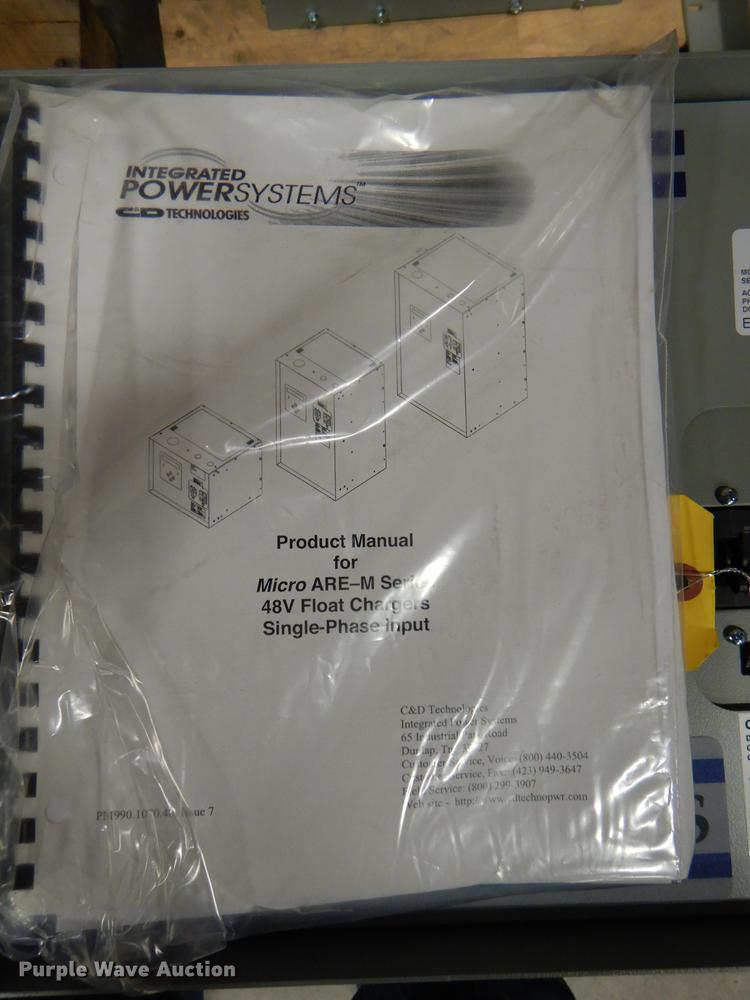 image for item EA9224 C&D Technologies battery charger