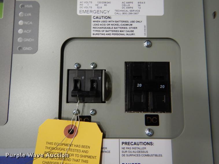 image for item EA9225 C&D Technologies battery charger