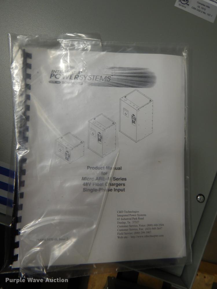 image for item EA9225 C&D Technologies battery charger