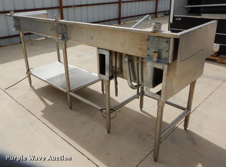 image for item EB9660 Stainless steel prep table