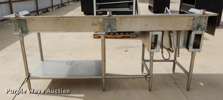 image for item EB9660 Stainless steel prep table