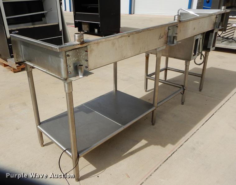 image for item EB9660 Stainless steel prep table