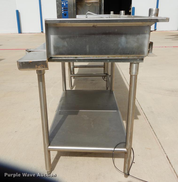 image for item EB9660 Stainless steel prep table
