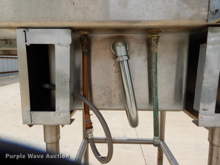 image for item EB9660 Stainless steel prep table