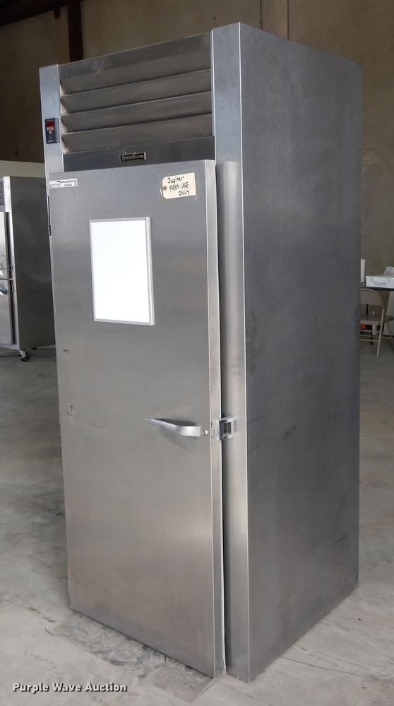 image for item EB9666 Traulsen RRI132LUT-FHS stainless steel refrigerator