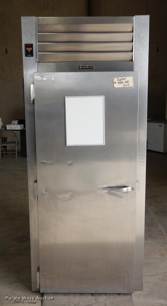 image for item EB9666 Traulsen RRI132LUT-FHS stainless steel refrigerator