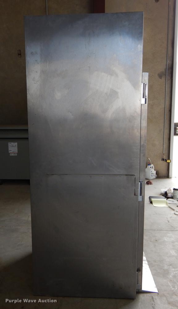 image for item EB9666 Traulsen RRI132LUT-FHS stainless steel refrigerator