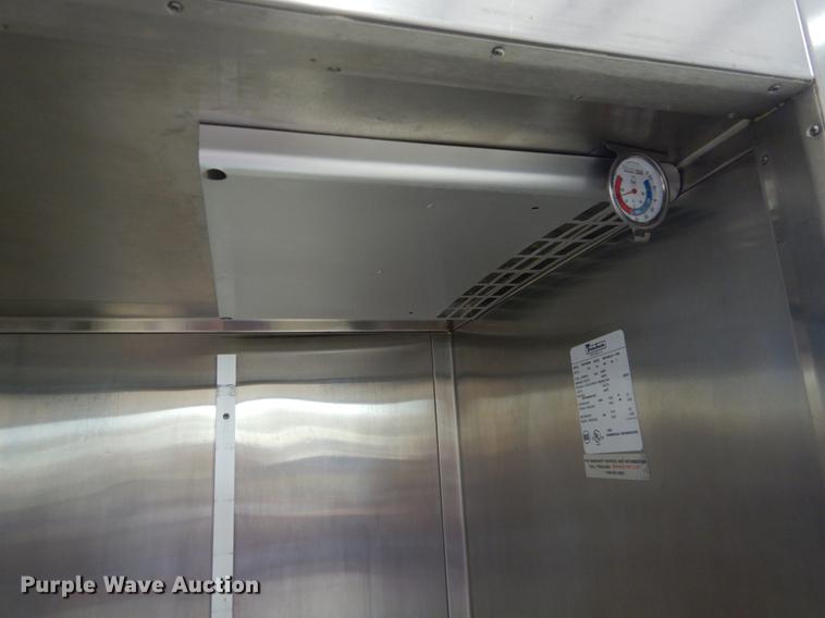 image for item EB9666 Traulsen RRI132LUT-FHS stainless steel refrigerator